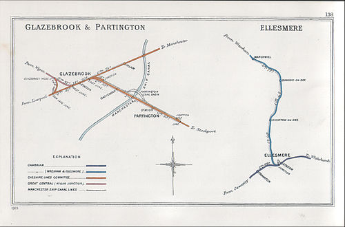 Partington railway station